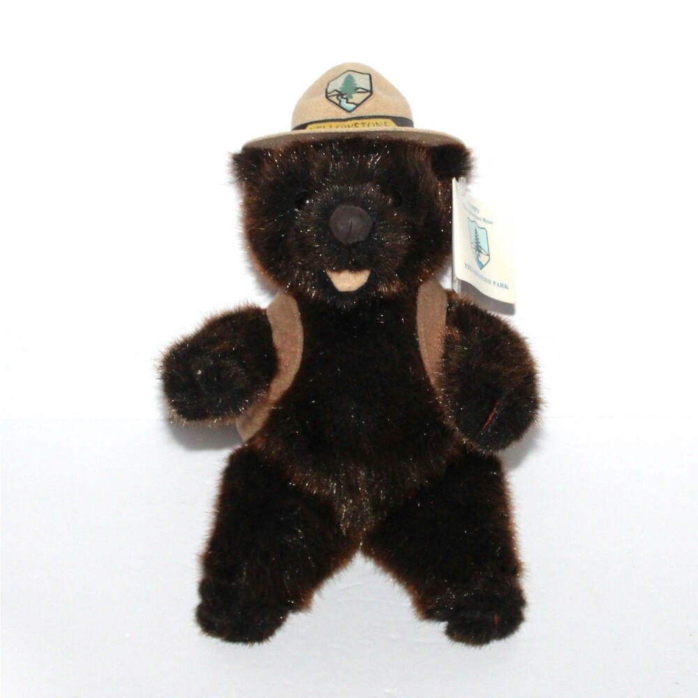 Vtg Yellowstone National Park Plush Bear Cubby Special Edition Hamilton Stores